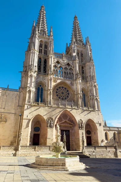 Cathédrale Sainte Marie Burgos Espagne Photographie Haute Qualité — Photo