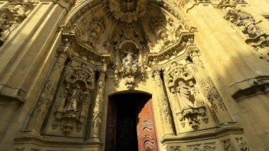 Santa Maria del Coro Bazilikası, San Sebastian, Bask Ülkesi, İspanya. Yüksek kalite 4k görüntü