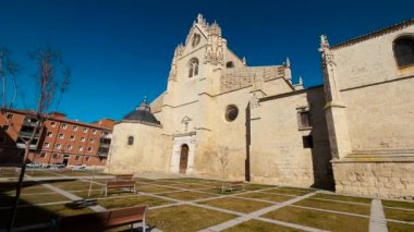 St Antolin Cathedral in Palencia, Castile and Leon, Spain. High quality 4k footage