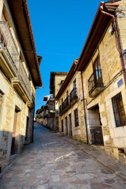 Puebla de Sanabria, Zamora, Kastilya ve Leon, İspanya. Yüksek kalite fotoğraf