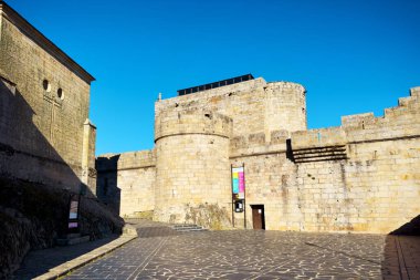 Puebla de Sanabria, Zamora, Kastilya ve Leon, İspanya. Yüksek kalite fotoğraf