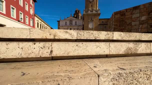 Catedral Seo Zaragoza España Imágenes Alta Calidad — Vídeo de stock