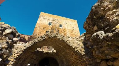 Tarragona 'daki Roma Sirki, Katalonya, İspanya. Yüksek kalite 4k görüntü