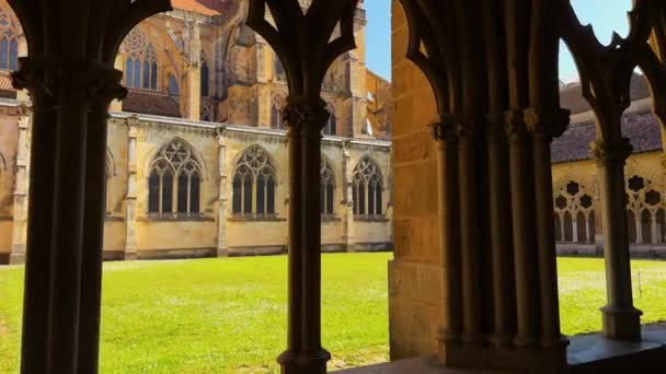 프랑스의 2023 Sainte Marie Bayonne Cathedral Cloister 왕조와 고품질 — 비디오