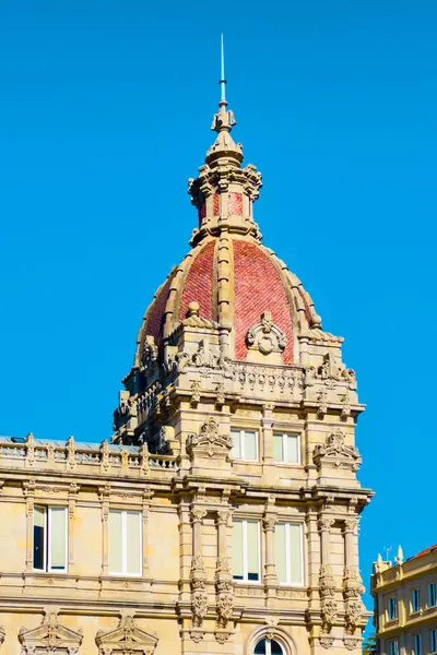 La Coruna belediyesi, Maria Pita Meydanı, Galiçya İspanya. Yüksek kalite fotoğraf