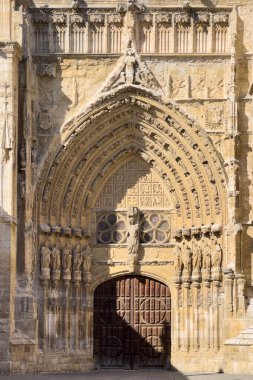 Palencia Katedrali, Castilla y Leon, İspanya. Yüksek kalite fotoğraf