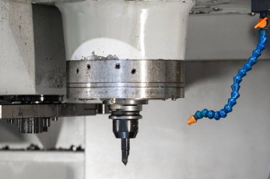 İşte CNC makinesini kapat. Yüksek kalite fotoğraf