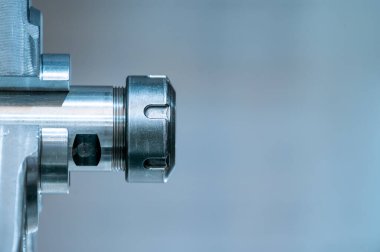 İşte CNC makinesini kapat. Yüksek kalite fotoğraf