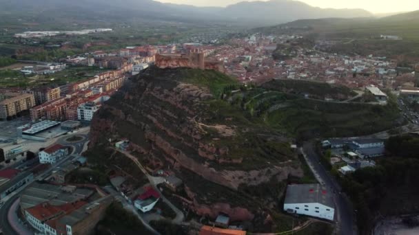 スペインのラ リオハで有名な観光地であるアーノレドの空中観察 高品質の4K映像 — ストック動画