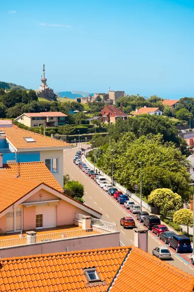 stock image Famous travel destination Comillas village in Cantabria, Spain. High quality photo