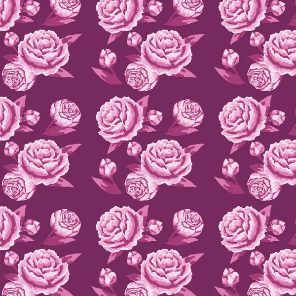 Şakayık mor arka plan. Çiçek tekstil deseni