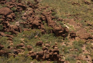 Bungle Bungle Range, Batı Avustralya 'nın Kimberley bölgesinde yer alan Purnululu Ulusal Parkı' nın ana özelliğidir.