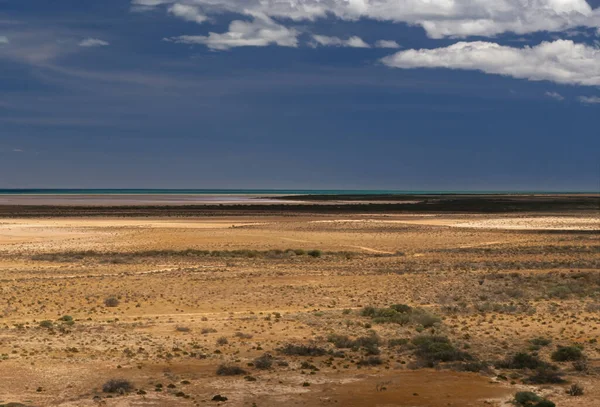 Pilbara Stor Torr Glest Befolkad Region Norra Delen Västra Australien — Stockfoto