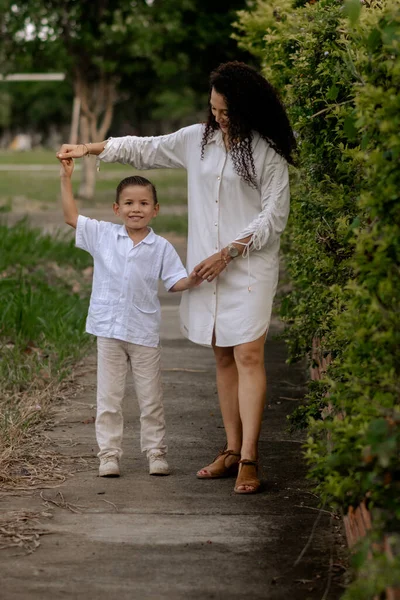 stock image mom and son sharing a wonderful afternoon full of love and joy