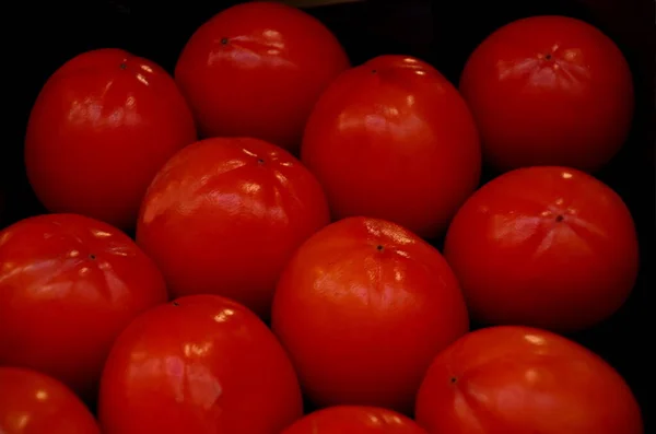 新鮮な熟した柿の果実のグループは ソフィア ブルガリアとして使用することができます — ストック写真