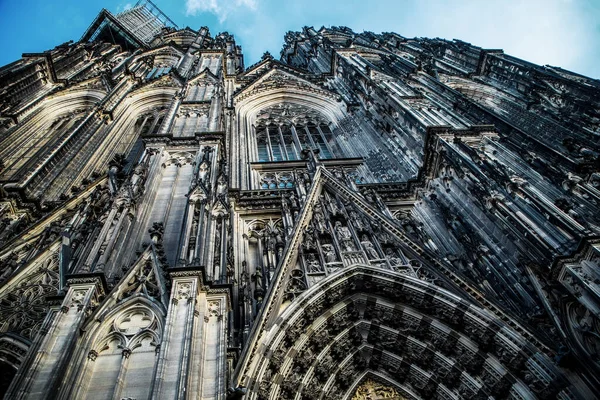 Κολωνία Γερμανία Φεβρουαρίου 2019 Άποψη Του Καθεδρικού Ναού Της Κολωνίας — Φωτογραφία Αρχείου