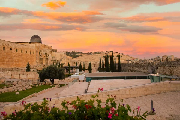 Kudüs, İsrail. 10 Ocak 2019. Kudüs Arkeoloji Parkı Davidson Cente