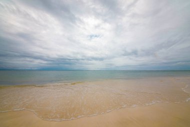 beautiful seascape, view from the ocean in Africa
