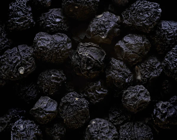 Super Macro Shot Food Background Άγρια Tasmanian Lanceolata Μεγάλο Μαύρο — Φωτογραφία Αρχείου