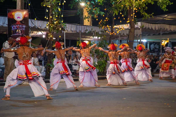 Colombo Sri Lanka Février 2023 Une Grande Procession Carnaval Avec — Photo