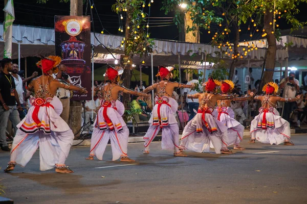 Colombo Sri Lanka Febfuary 2023 Una Gran Procesión Carnaval Con — Foto de Stock