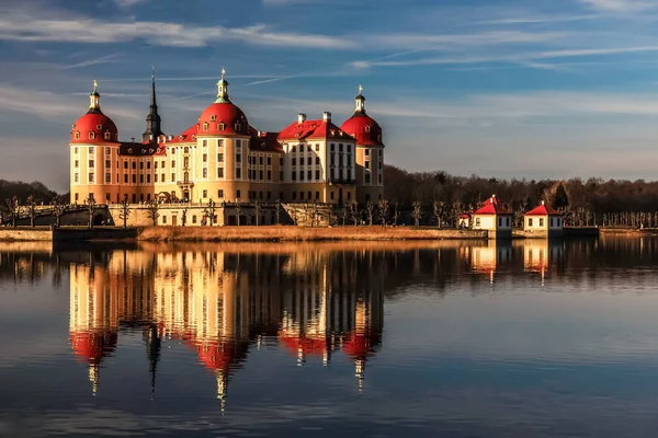 stock image Aerial view of Moritzburg Castle, Saxony - Germany