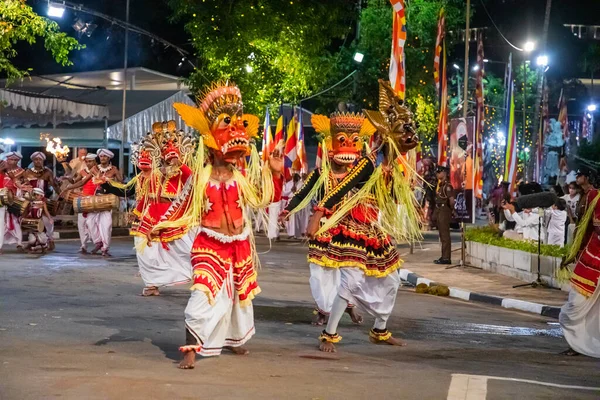 Colombo Sri Lanka Février 2023 Grand Carnaval Procession Festive Avec — Photo