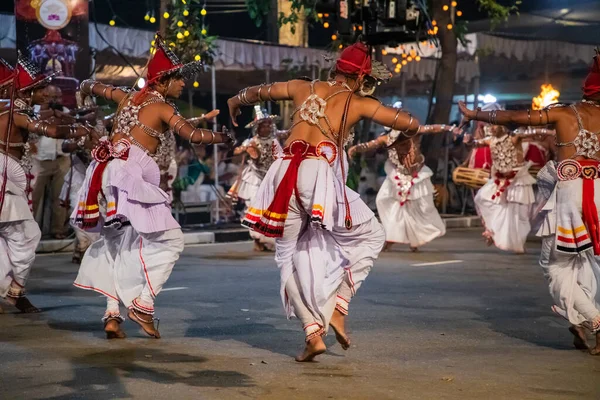 Colombo Sri Lanka Febfuary 2023 Stora Karneval Festliga Procession Med — Stockfoto