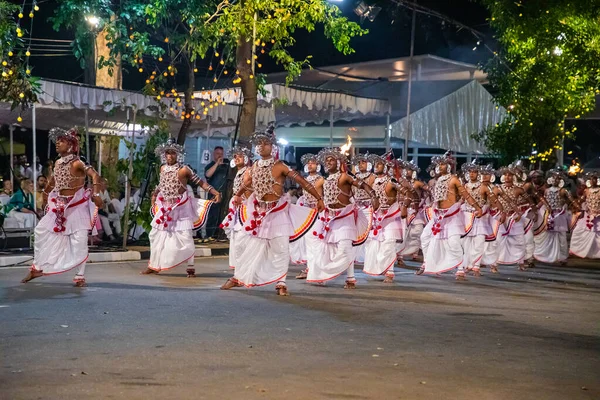 Colombo Sri Lanka Febfuary 2023 Grote Carnaval Feestelijke Processie Met — Stockfoto