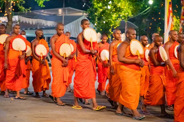 Коломбо Шри Ланка Февраля 2023 Года Большая Карнавальная Праздничная Процессия — стоковое фото