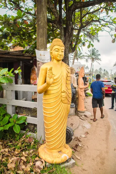 Beruwala Sri Lanka Lutego 2023 Hinduscy Bogowie Obrazują Figury Małym — Zdjęcie stockowe
