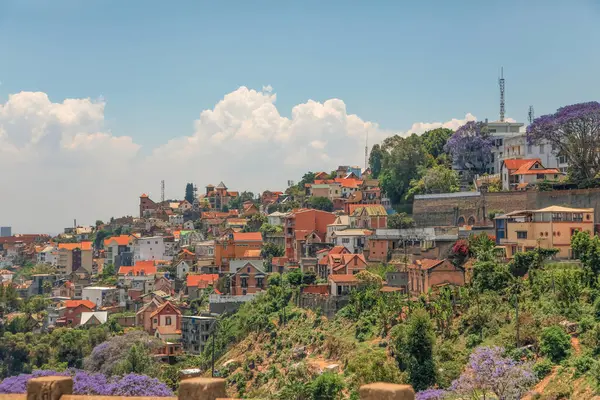 Antananarivo Madagascar Octubre 2023 Hermosa Empobrecida Capital República Madagascar Hermosa — Foto de Stock