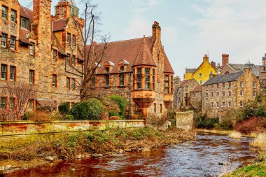 Dekan Village. Edinburgh 'daki tarihi konutlar