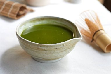Matcha çırpmalı Japon Matcha