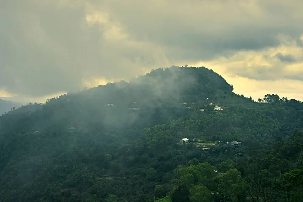 stock image Beautiful mountain landscape of Doi Chang hill in Chiang Rai province, Thailan