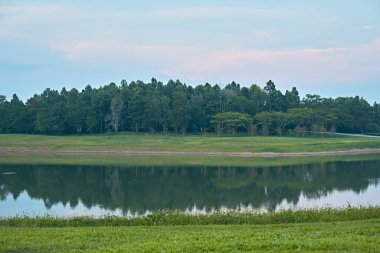 Singha Park 'taki dağlar ve tepeler, Chiang Rai, Tayland