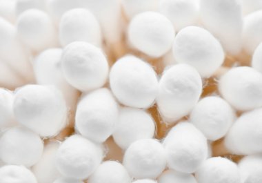 Cotton Buds 'ı kapat, seçici odaklanma