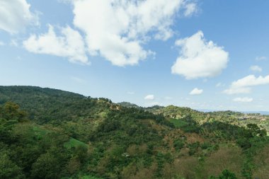 Doi Pang Khon 'un Chiang Rai, Tayland manzarası