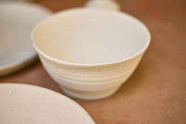 Çamur çömlek seramik ürünleri, çömlek yapma süreci..