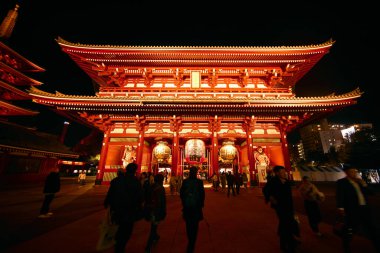 Sensoji Tapınağı Asakusa Tokyo, Japonya