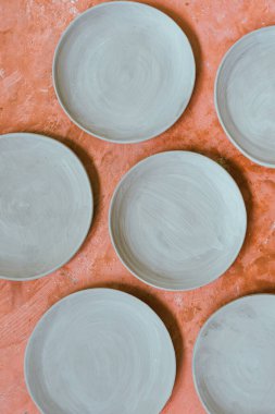 Çamur çömlek seramik ürünleri, çömlek yapma süreci..