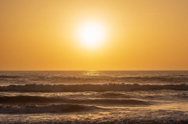 Florida Atlantik kıyısında gün doğumu.