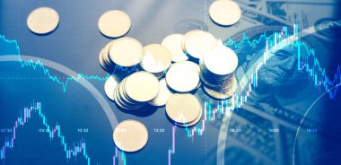 Ticaret savaş konsepti. Ekonomik sembolü riske at. Ekonomik güç ve iş stratejisi yönetimi. İş fikri için ekonomik eğilimler.