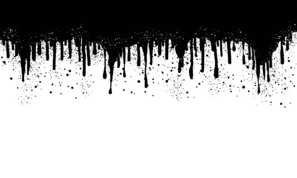 Брызги Крашеных Граффити Чернильные Пятна Цвет Капает Задний План Изолированы — стоковый вектор