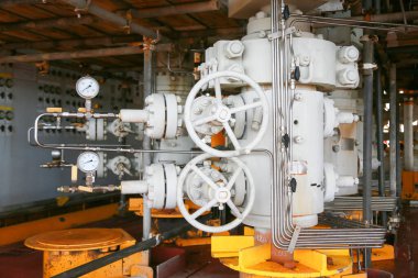 Petrol ve gaz üretim yuvası Platform Petrol ve teçhizat sanayi, ağır sanayi offshore petrol ve gaz iş üzerinde iyi kafa kontrol.