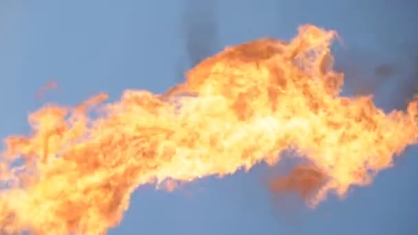 Üretim Için Açık Deniz Inşaat Platformu Petrol Gaz Endüstrisi Sıkı — Stok video