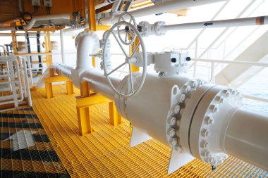 Program veya teknisyen petrol tarafından kontrol petrol ve gaz üretim kollektör hattı. Kapatın ve açın için vana işlevini programlanabilir kontrol petrol ve gaz üretim kontrol odası tarafından.