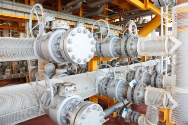 Program veya teknisyen petrol tarafından kontrol petrol ve gaz üretim kollektör hattı. Kapatın ve açın için vana işlevini programlanabilir kontrol petrol ve gaz üretim kontrol odası tarafından.