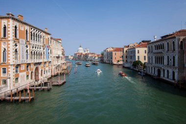 Venedik, İtalya - 08 Temmuz 2023 Venedik. Mimari