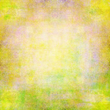 Kırsal sarı ve yeşil boya dokusuna sahip klasik arkaplan metin için boşluk.